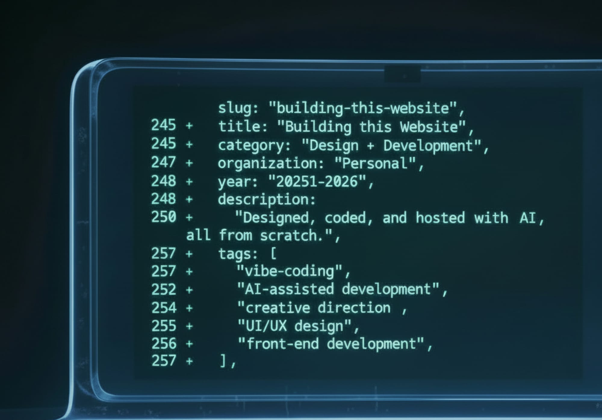 Building This Website